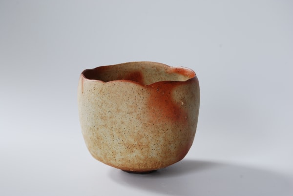 Hiroshi Goseki, (Kintsugi) Hidasuki Tea Bowl - 緋襷茶盌, 2023
