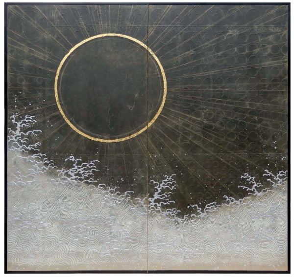 Ken Matsubara Sun & Moon, 2020 Painting