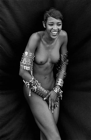 Peter Lindbergh, Naomi Campbell, for IVogue Italia, Deauville, France, 1988