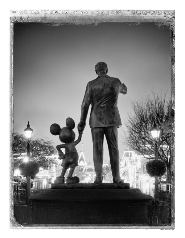 Christopher Thomas, Walt and Mickey, Disney Land, Anaheim, 2017