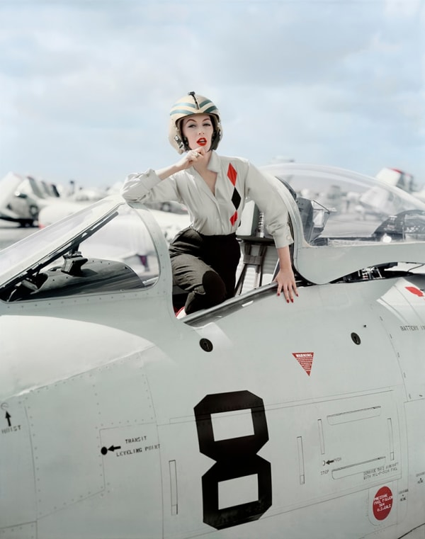 William Helburn, Dovima Jet Pilot, Suffolk County Air Force Base, Westhampton Beach, NY, 1957