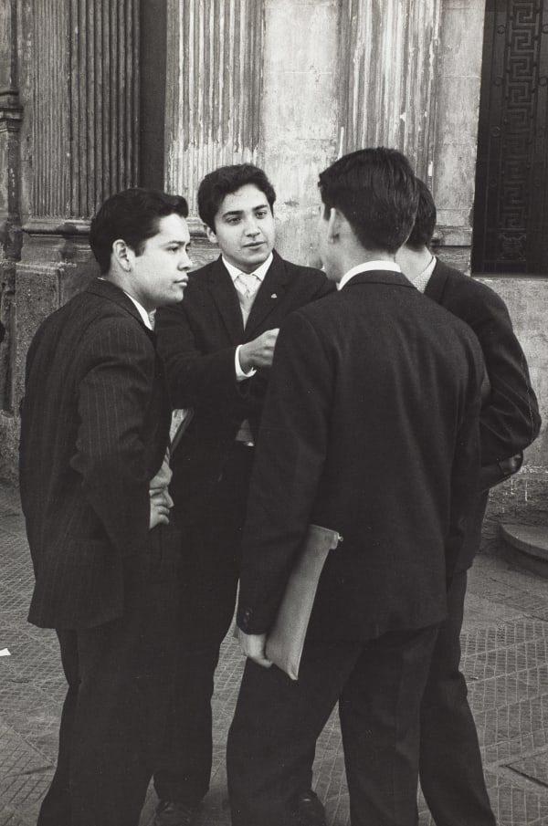 Sergio Larrain, School boys, Santiago, Chile