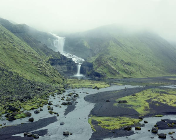 Olaf Otto Becker, Ófaerufoss waterfall, 07/2000