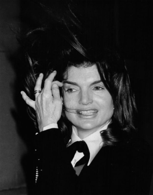 Ron Galella, Jackie at the opening night performance of "Two Gentlemen of Verona", St. James Theatre, New York City, December 1, 1971