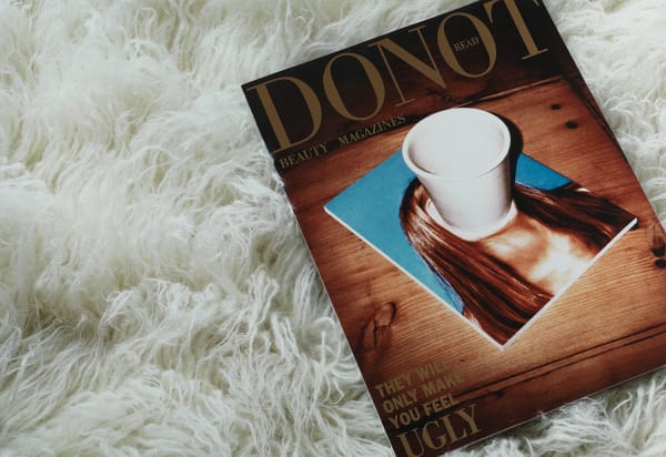 Christopher Thomas, Don´t read beauty magazines. They will only make you feel ugly., 2011