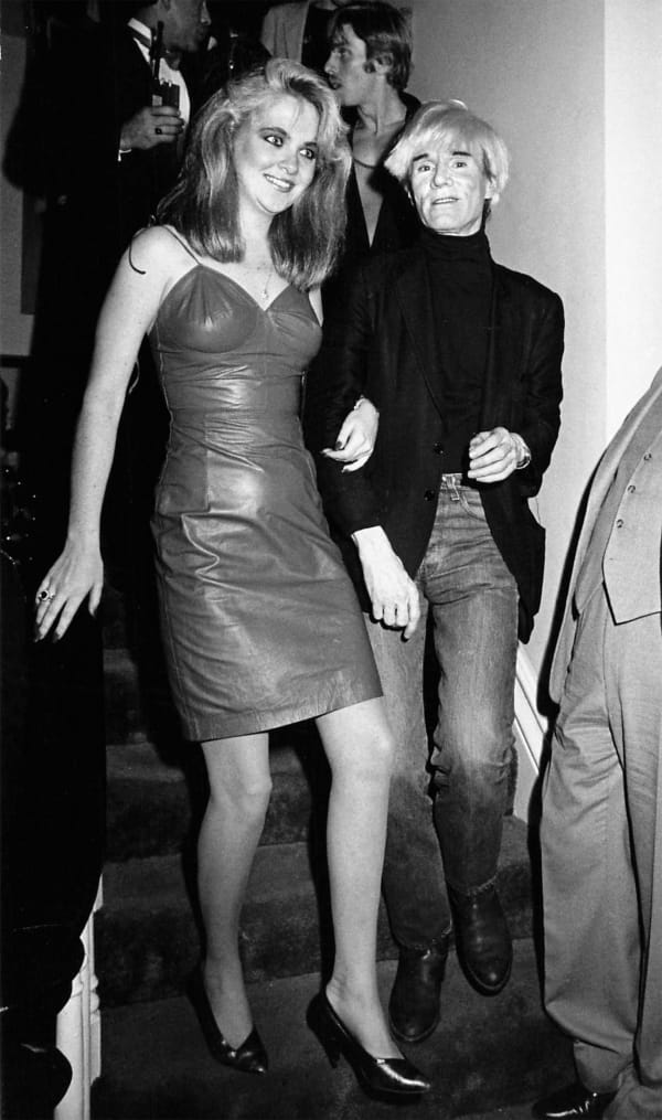 Ron Galella, Andy Warhol with Cornelia Guest at the "Limelight", New York City, November 9, 1983