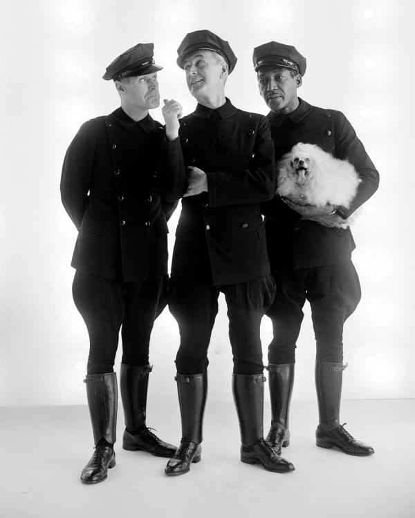 William Helburn, Chauffeurs and Dog, c. 1958