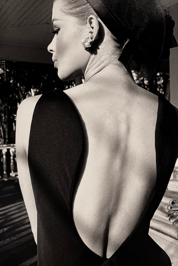 Jeanloup Sieff, Astrid Heeren, dress by Bill Blass, Palm Beach, Harper´s Bazaar, 1964