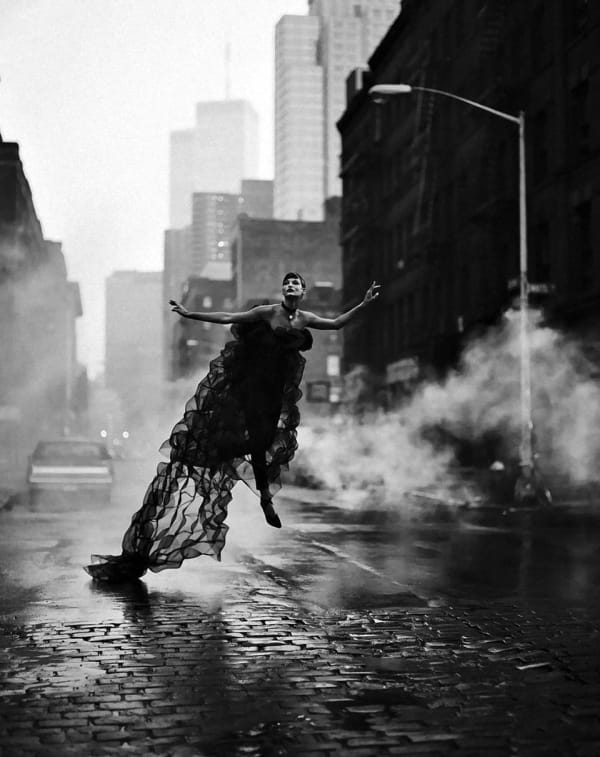 Peter Lindbergh, Linda Evangelista, Harper's Bazaar US, 1992