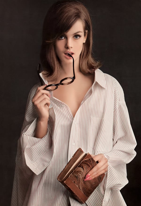 William Helburn, Jean Shrimpton Unbuttoned, 1964