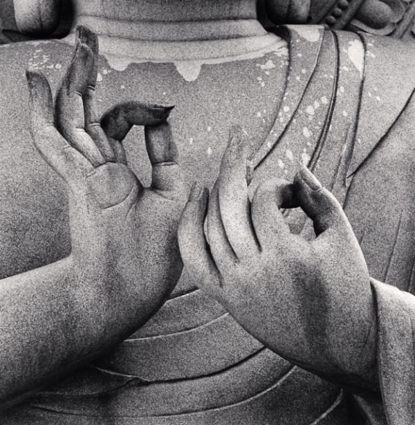 Michael Kenna, Buddha Mudra, Gwaneumsa Temple, Jeju, South Korea, 2012