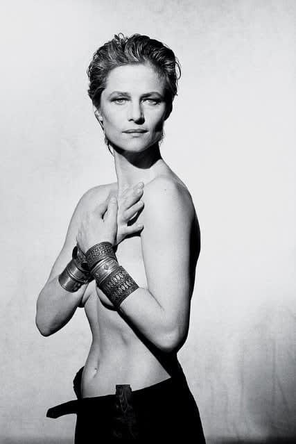 Peter Lindbergh, Charlotte Rampling, for Vanity Fair, 1987