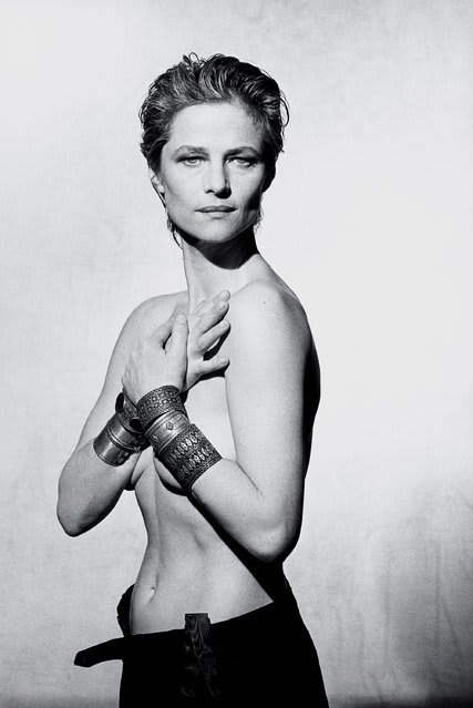 Peter Lindbergh, Charlotte Rampling, Vanity Fair, 1987