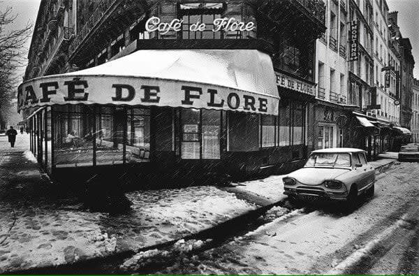 Jeanloup Sieff, Café de Flore, Paris, 1978