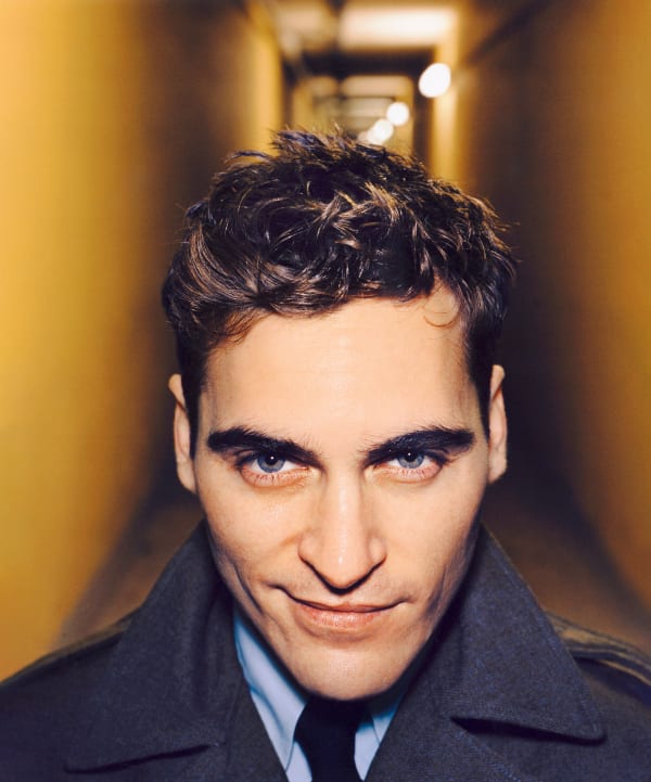 Marc Hom, Joaquin Phoenix, on the set of Buffalo Soldiers, Hamburg, Germany , 2006