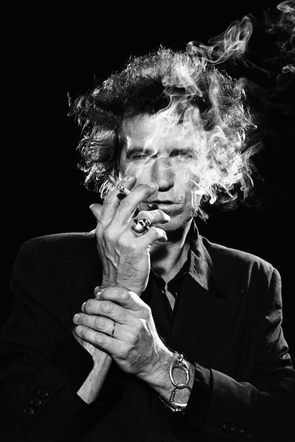 Stephanie Pfriender Stylander, Keith Richards, The Man, for British GQ, 1993