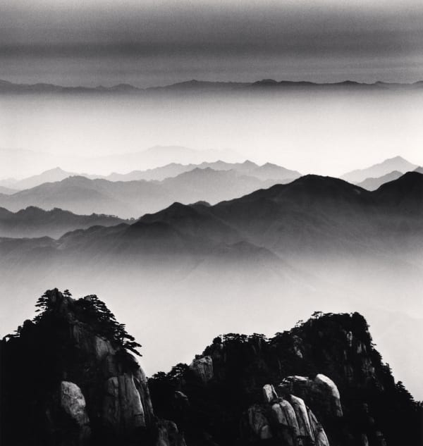 Michael Kenna, Huangshan Mountains, Study 12, Anhui, China, 2008
