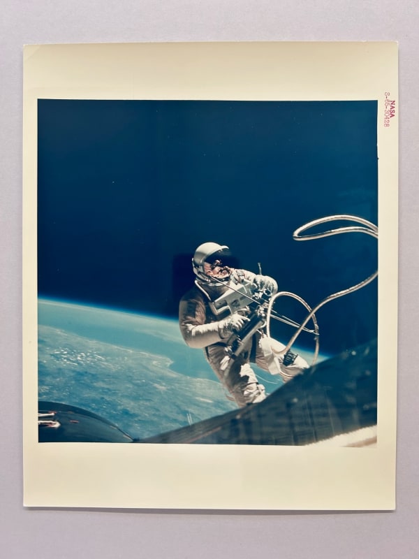 NASA vintage photographs, Gemini 4 mission, Ed White on Extra Vehicular Activity, June, 1965