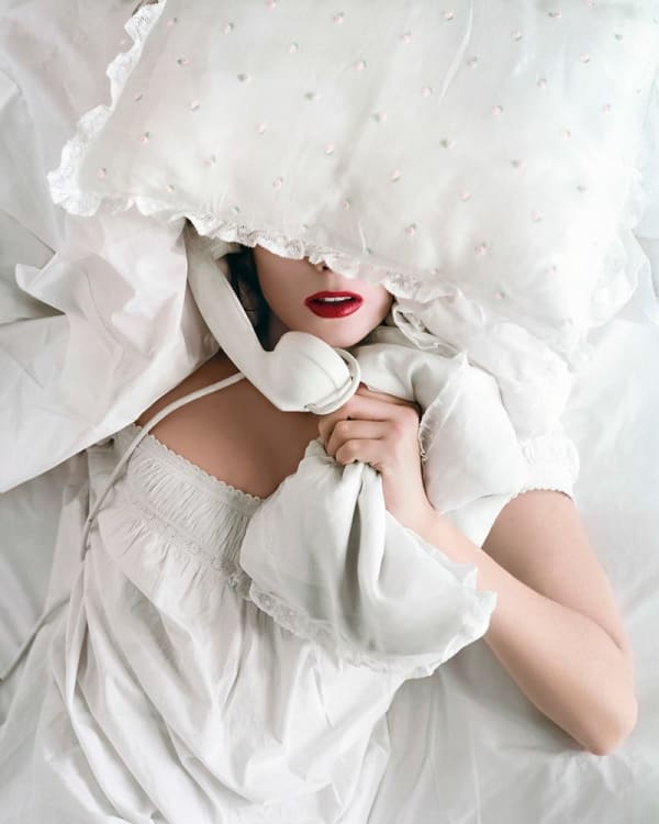 William Helburn, Suzy Parker Lips, Helburn Studio, NYC, ca. 1959