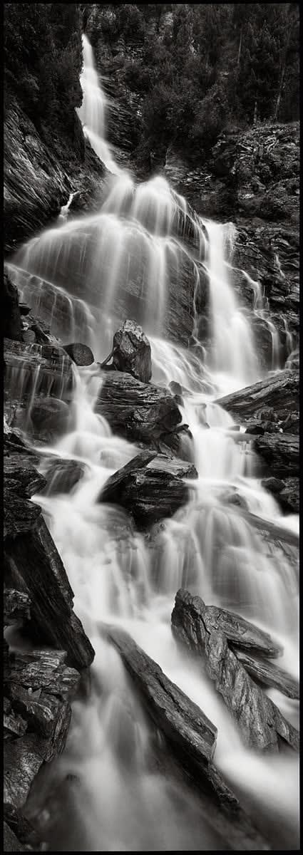 Christopher Thomas, Wasserfall Silvaplana I - Silvaplana waterfall I, 2014