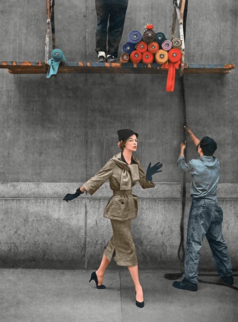 William Helburn, Scaffold, Jean Patchett, 1955