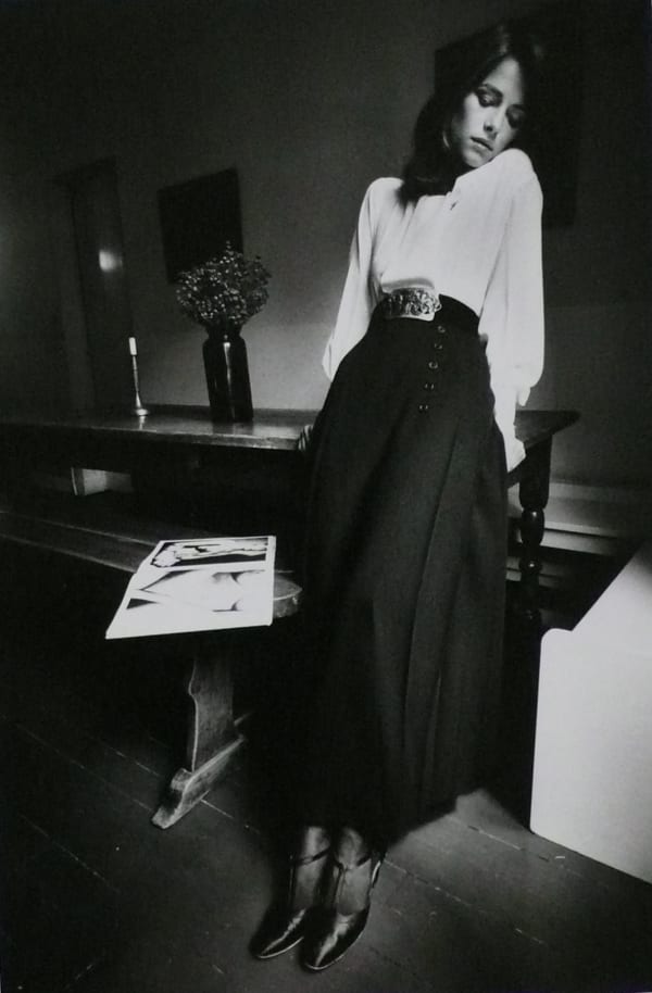 Jeanloup Sieff, Charlotte Rampling, Yves Saint Laurent, Paris, Vogue Paris, 1970