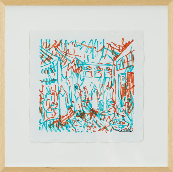 Rashed AlAraifi, Ambidextrous depictions S1 #3, 2020