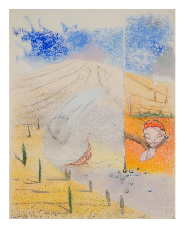 Irving Petlin, The Pastel Mercury from the Periodic Table, 1988