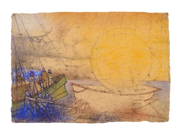 Irving Petlin, Landing, Saving the Sun, 2011