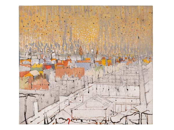 Irving Petlin, La Ville Inconclue, 1992