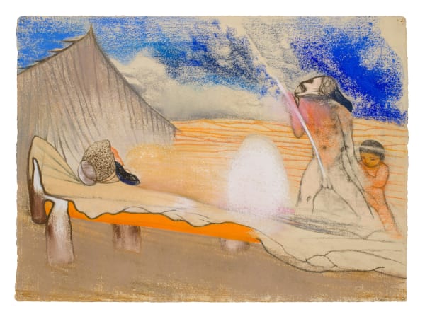 Irving Petlin, In the Bed of Sarah, 1997