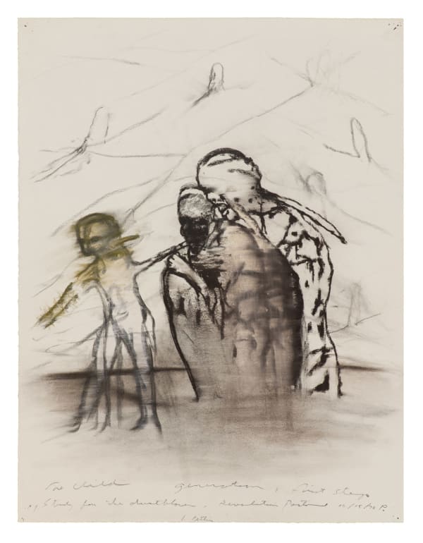 Irving Petlin, Fire Child, Generation. First Step, Study for the Dust Blowers, Revolution Pastoral, 1976