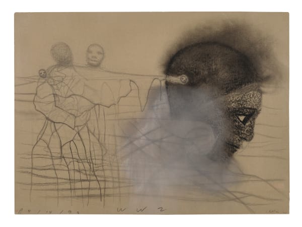 Irving Petlin, WW2, 1990