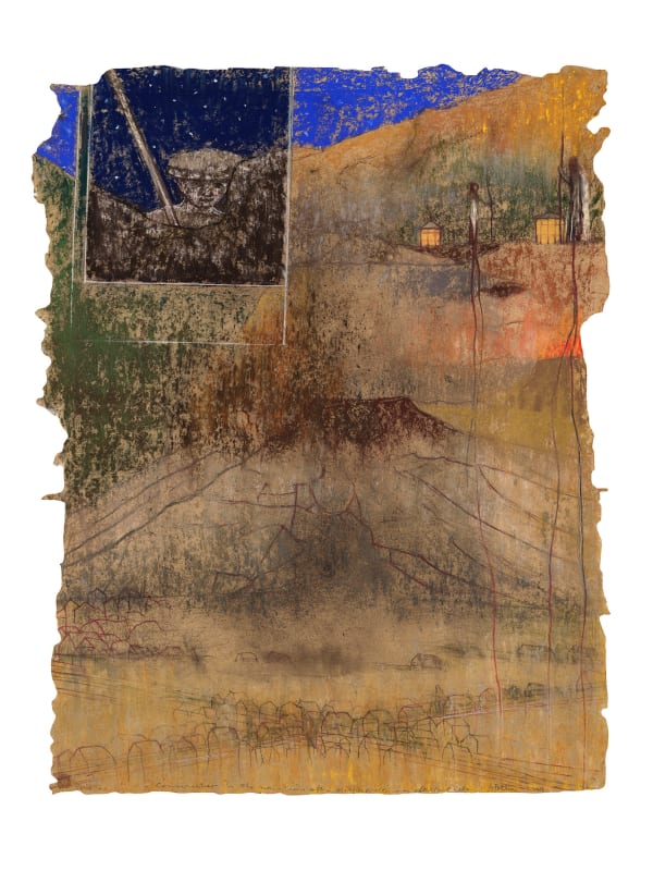 Irving Petlin, Conversation in the Mountains after Michael after Moi after Paul Celan, 2016