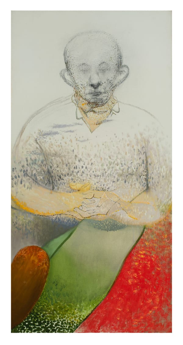 Irving Petlin, Portrait of Leon Golub, 1984