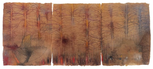 Irving Petlin, Abandoned Forest (Broken Boat), 2012