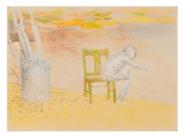 Irving Petlin, The Drawing Lesson, 1979
