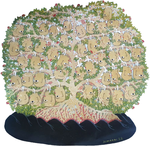 Jumaadi, Pohon Kepala, Diatas Bukit, 2022