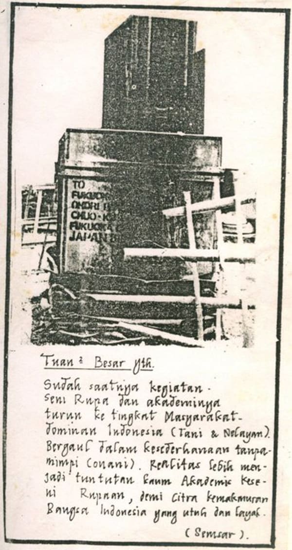 Semsar Siahaan, Oleh Oleh dari Desa, 1981