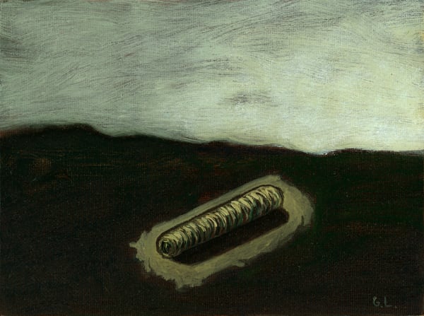 Coco González Lohse La Víctima, 2019 Oil on canvas board 13 x 18 cm