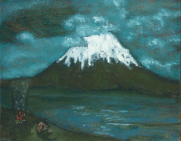 Coco González Lohse Esperando, 2020 Oil on canvas board 12 x 15 cm