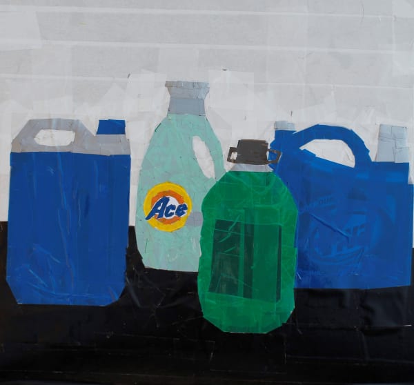 Lizbeth Geraldine Bodegón 1, 2019 Tape on pasteboard 55 x 51 cm