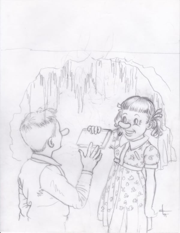 Víctor Castillo Sketch n°30 – I Want To Take You Higher, 2012 Graphite on vellum paper 27.9 x 21.6 cm