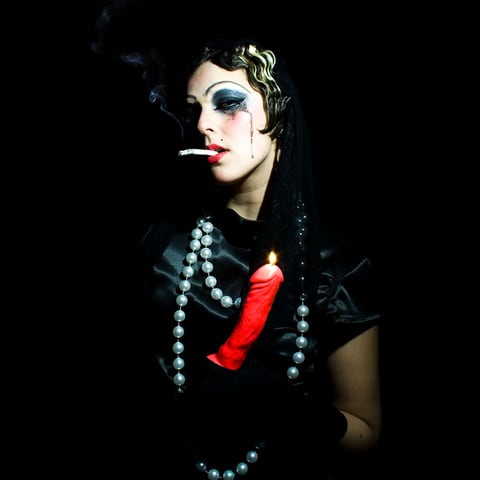 Ana Blanchard La Viuda, 2009 35 mm analogue photography, fine art 12-ink inkjet print on 100% cotton paper 310 gr 100 x 100 cm Edition of 3 plus 1 artist's proof