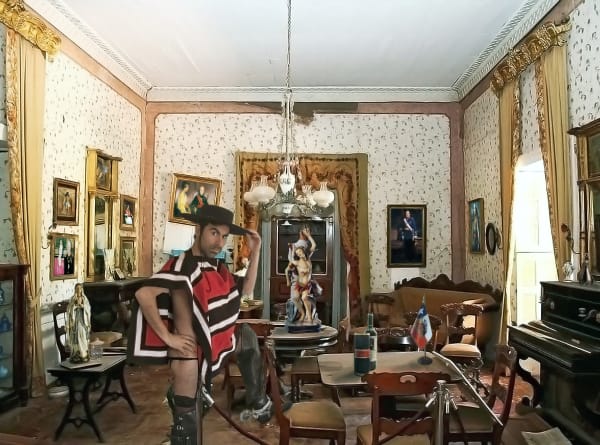 Juvenal Barría Pera de Angustia, 2015 Photomontage on vintage found photography, 12 Inkjet print on Epson Luster Photo Premium Paper 280 gr 40 x 50 cm