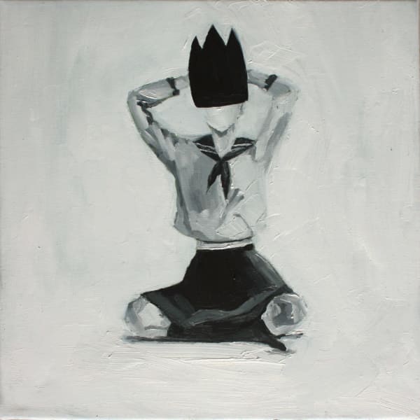 Wladymir Bernechea Adagio V, 2022 Oil on canvas 40 x 40 cm