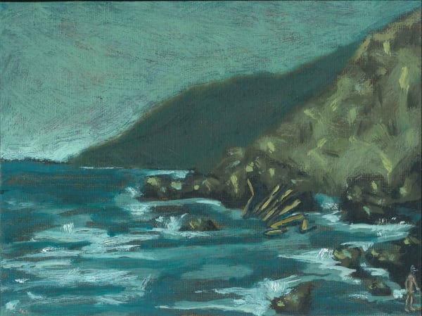 Coco González Lohse La Llegada, 2020 Oil on canvas board 15 x 20 cm