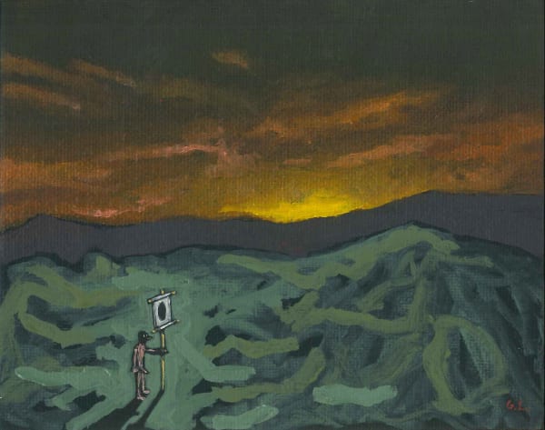 Coco González Lohse El Estandarte, 2020 Oil on canvas board 12 x 15 cm