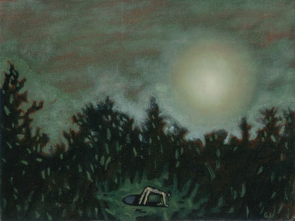 Coco González Lohse Cosa de Costumbre, 2021 Oil on canvas board 15 x 20 cm