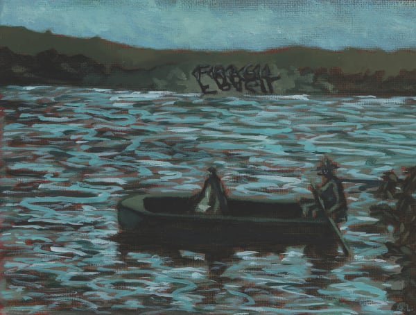 Coco González Lohse Frágil, 2021 Oil on canvas board 15 x 20 cm